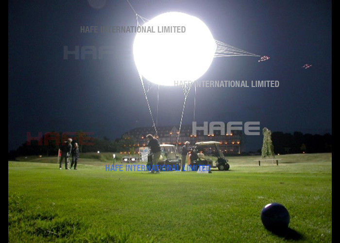 Воздушный шар гелия луны 3 м гигантский освещает крытые на открытом воздухе события летая электропитание АК/ДК