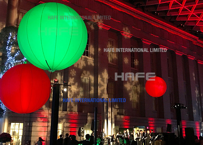 Воздушный шар гелия СИД луны освещает украшение ночи, освещает светлые воздушные шары 3М приведенные партии