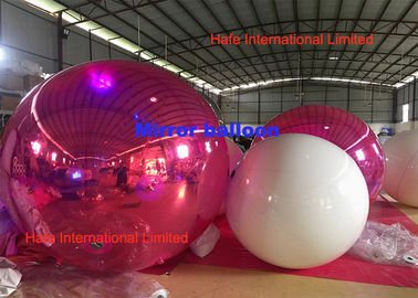 Воздушный шар зеркала ПВК фестиваля гиганта таможни 2м раздувной для украшения события в пинке