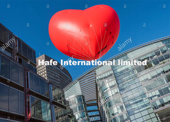 Воздушные шары сердца рекламы гелия ПВК форменные для клеймить или украшения парада