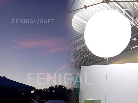 Film Television Inflatable Led Balloon For Commercial Uplighting Movie Production