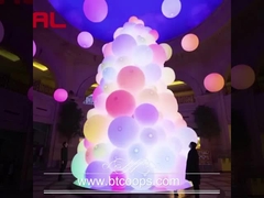 Освещение винила мультфильма раздувное с электропитание DMX512 батареей напряжения тока DC/AC