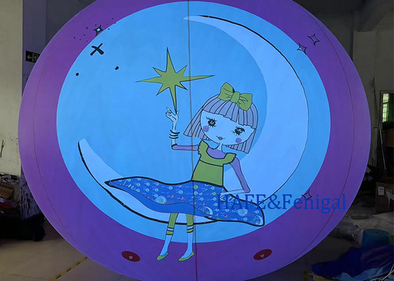 Customizable inkjet patterns 400W RGB Inflatable Led Light For Indoor Outdoor Events Decoration