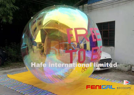 40-80cm Small Inflatable Mirror Balloons In Silver Gold Red Green Blue
