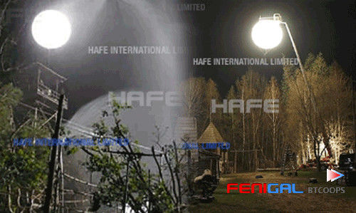 LED Inflatable Film Lighting Balloon Ultra Bright Efficient Energy Saving