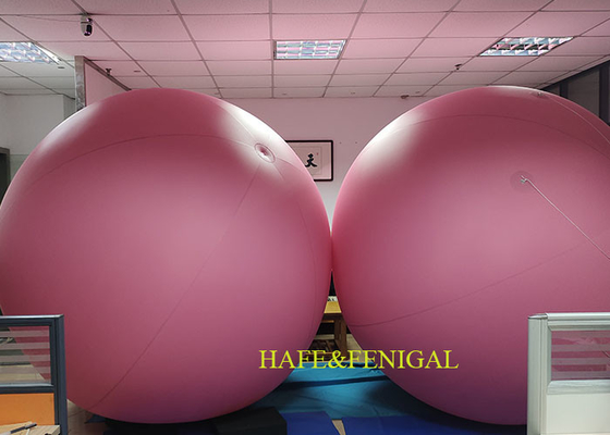 Inflatable Pink Lighting Balloons For Event Decor With Built-In Fan Or Air-Sealed Design