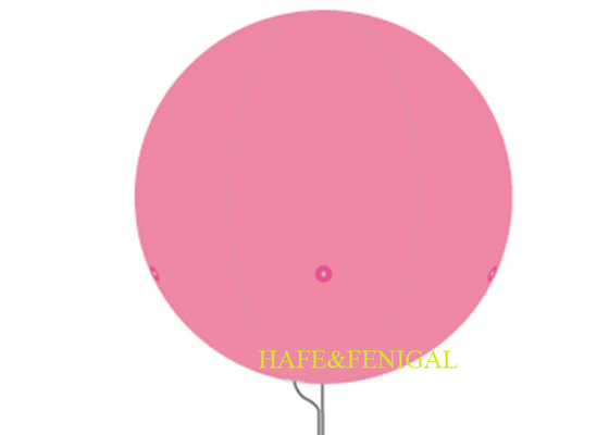 Inflatable Pink Lighting Balloons For Event Decor With Built-In Fan Or Air-Sealed Design