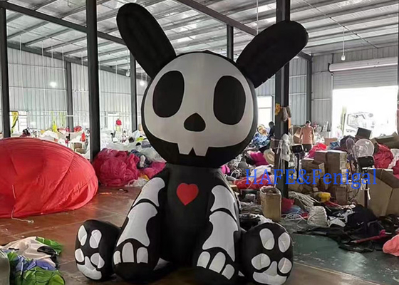 Holiday Decoration Atmosphere Inflatable Advertising Balloon Lights Customized Image 1-5M With LED Lights