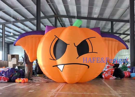 Holiday Decoration Atmosphere Inflatable Advertising Balloon Lights Customized Image 1-5M With LED Lights