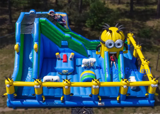Inflatable Theme Park Outdoor Inflatable Bouncy Castle Inflatable Fun City Playground