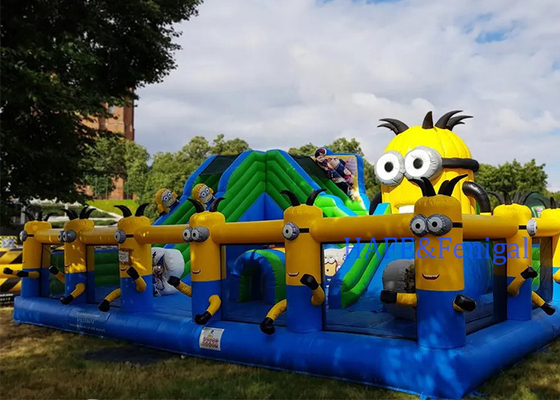 Inflatable Theme Park Outdoor Inflatable Bouncy Castle Inflatable Fun City Playground