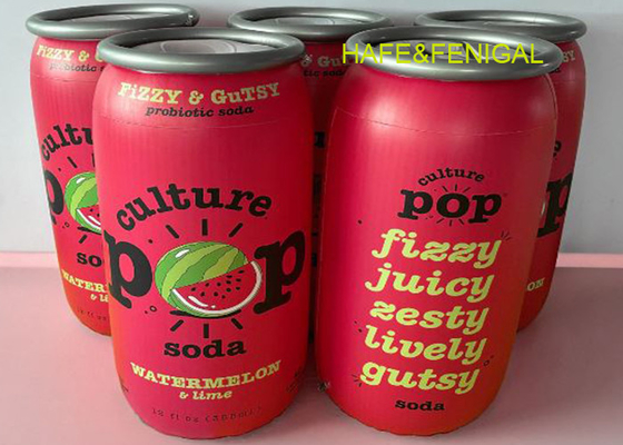 Customized 2.5m 8ft Inflatable Can Replica For Advertising And Branding