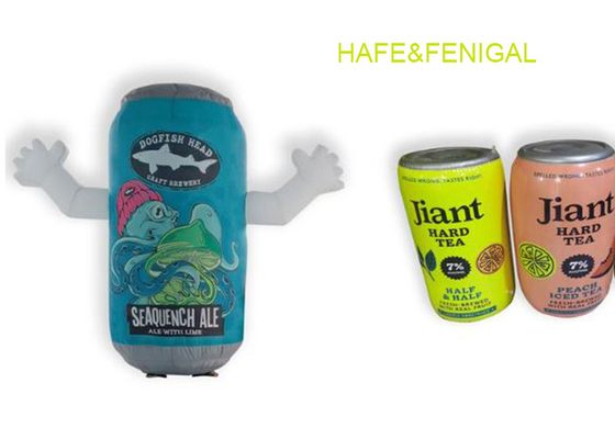 Customized 2.5m 8ft Inflatable Can Replica For Advertising And Branding