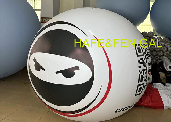 Customized 2m/6.5ft PVC Ads Balloon With Brand Logo Printing For Hanging Or Flying Use