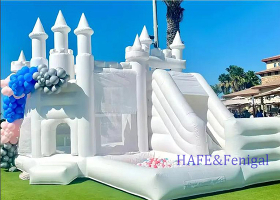 Princess Inflatable Trampoline Slide  White Bounce House Jumping Castle for  Inflatable Bouncer