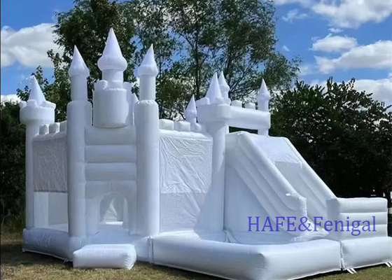 Princess Inflatable Trampoline Slide  White Bounce House Jumping Castle for  Inflatable Bouncer