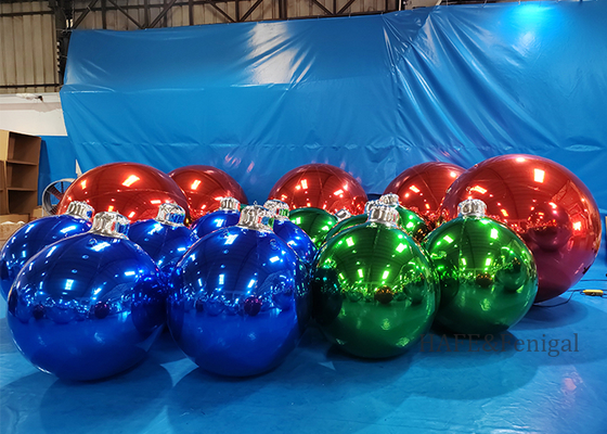 Customizable Festive Atmosphere Decoration Inflatable Mirrored Balloons Can Be Hung