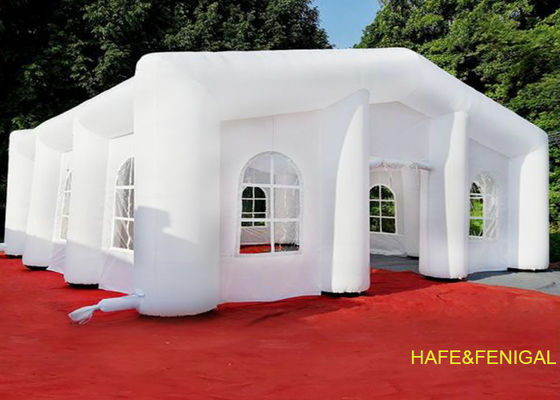 10m Long Inflatable House Tent With RGB Lighting For Corporate Events Or Exhibitions