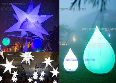 1-2M Customized LED Inflatable Lighting Decoration for Party Events and Weddings
