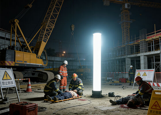 Compact Inflatable Light Tower with Quick Inflation Technology and Long Lasting LED Lights for Versatile Outdoor Usage
