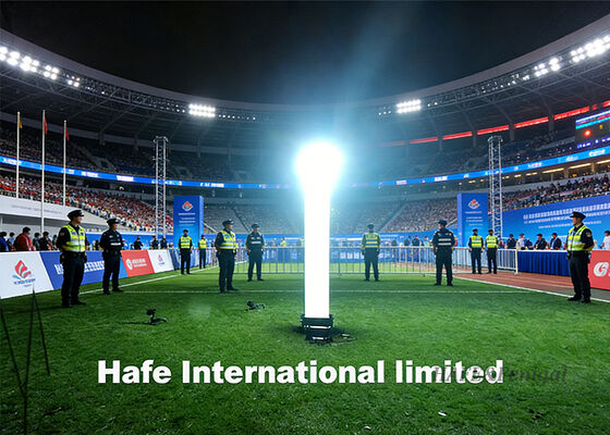 Compact Inflatable Light Tower Ideal for Temporary Lighting Needs in Construction Emergency and Outdoor Industrial Applications