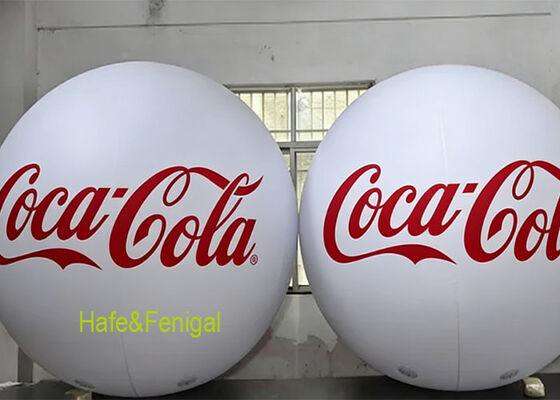 5m White Inflatable Advertising Balloon – Perfect for Brand Logo Printing