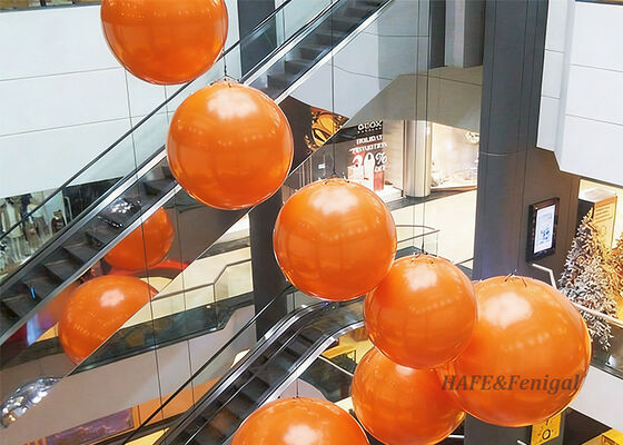 0.8mm PVC Reflective Mirror Balloons Suitable For Hanging Decorations In Shopping Malls
