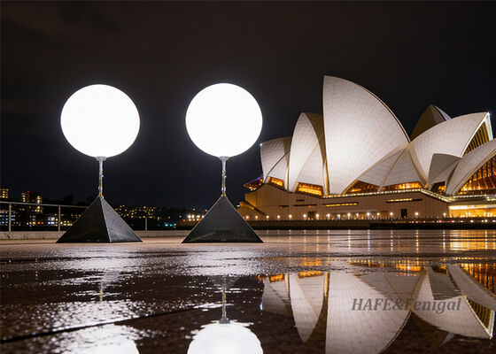 Pearl 200W LED Balloon Light, Height 0.9m To 1.6m Suitable For Event Lighting And Decoration