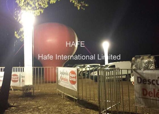 HMI1200W Inflatable Light Tower 36000 LM , Tunnels Temporary Construction Lights