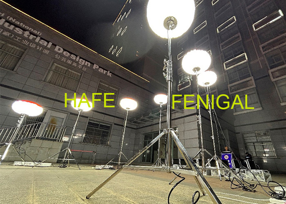 400w LED Balloon Light For Work Area Lighting With Diffused Soft Light Easy To Set Up