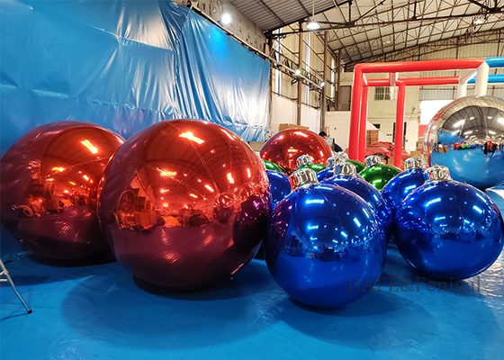 Customizable Festive Atmosphere Decoration Inflatable Mirrored Balloons Can Be Hung