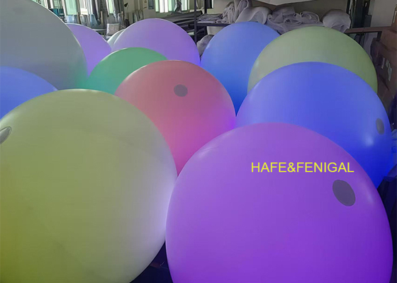 4-футовый светодиодный RGB-светильник для интерактивных воздушных шаров, меняющий цвет при касании, для бросания в аудиториях