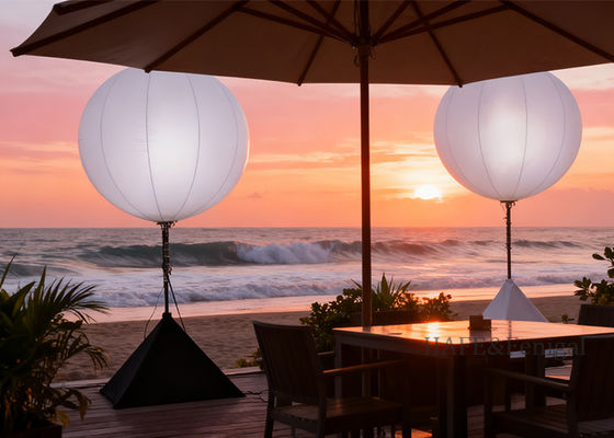 800W Inflatable LED Balloon Lights For Event Party Decoration And Lighting