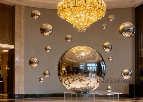 Double-Layer PVC Inflatable Mirror Balloons For Decorating Event Spaces
