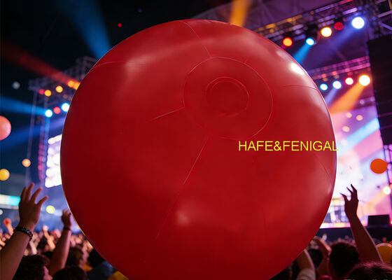 Надувные светодиодные отскакивающие шары, могут настроить полную печать или двухсторонний логотип для брендов
