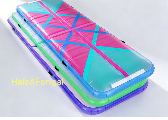 Аэротрэк для аренды высокой прочности для мероприятий, фестивалей и временных спортивных зон – надувной гимнастический мат DWF