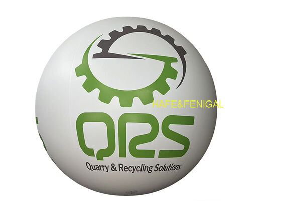 5м 16 футов Надувной рекламный шар из ПВХ с индивидуальным принтом, сферическое брендинговое решение