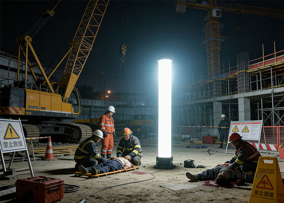 Портативный надувный маяк мощностью 575 Вт, подходящий для строительства и спасения на открытом воздухе