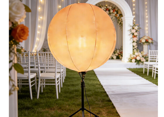 400W DMX Control Надувный светодиодный световой шар с пользовательским логотипом для наружных мероприятий