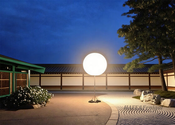 Настраиваемая надувная светодиодная белая сферическая лампа-шар мощностью 400 Вт