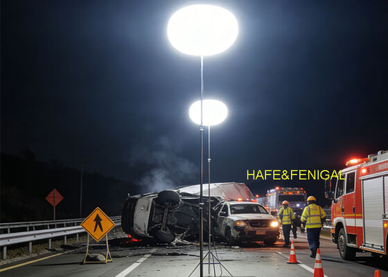 Сертификат CE 480W 230VAC светодиодный воздушный шар со штативом для строительных площадок