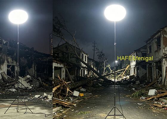 Солнечный светодиодный шар 80DC AP - портативный спасательный фонарь мощностью 80 Вт со световым потоком 12 000 люмен и бесшумной работой