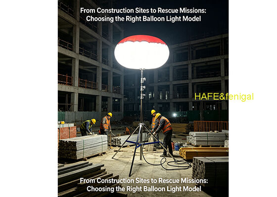 400 Вт светодиодный воздушный шар со портативным штативом для чрезвычайного освещения в случае бедствия
