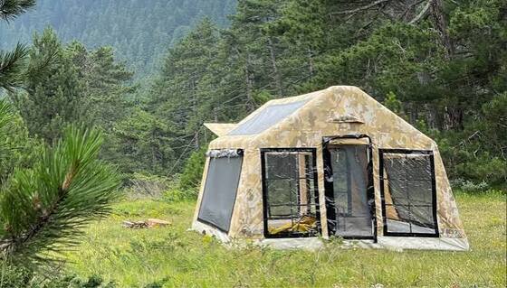 Lightweight Inflatable Air Tent with Fast Inflation and Weather Resistant Design for Outdoor Activities