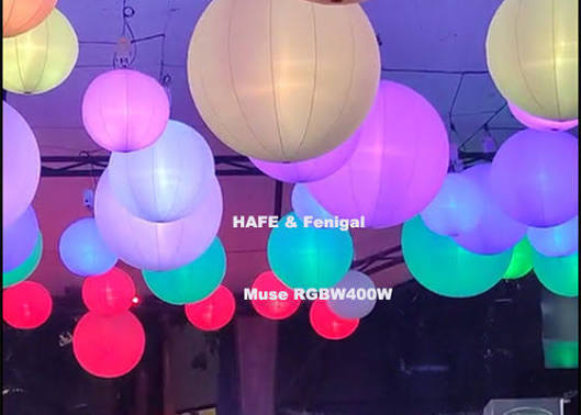 400W DMX Control Inflatable LED Light Customized Logo LED Balloon Light for Branded Events