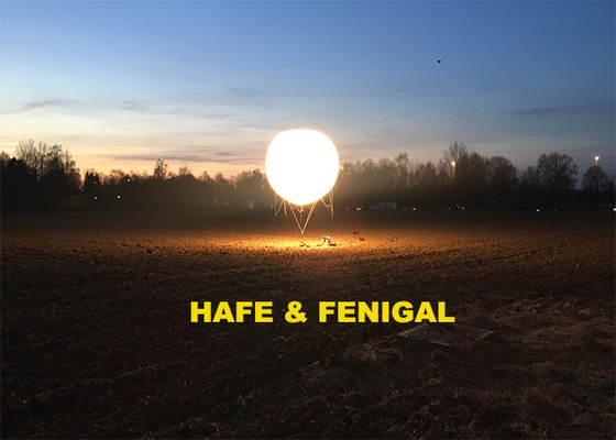 Weather Proof Mattress Shape Artemis Film Lighting Balloon
