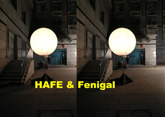 90cm Lighted Decorative Stand Halogen Balloon For Christmas